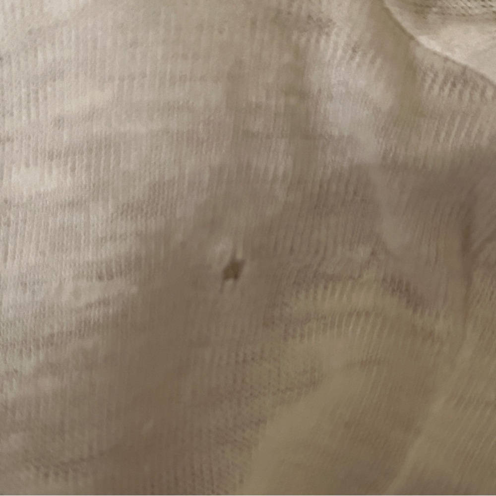 FRAME Denim White Bell-Sleeve Linen Top - Picture 7 of 7